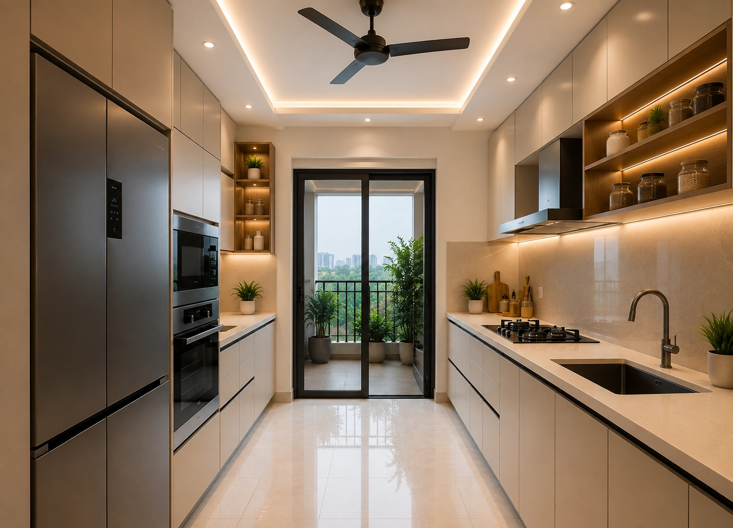 Parallel Kitchen